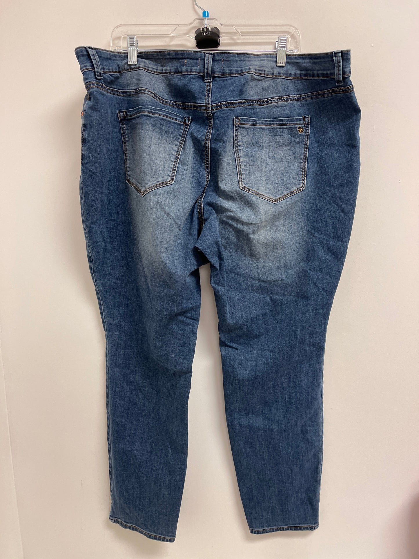 Jeans Skinny By Jessica Simpson In Blue Denim, Size: 24