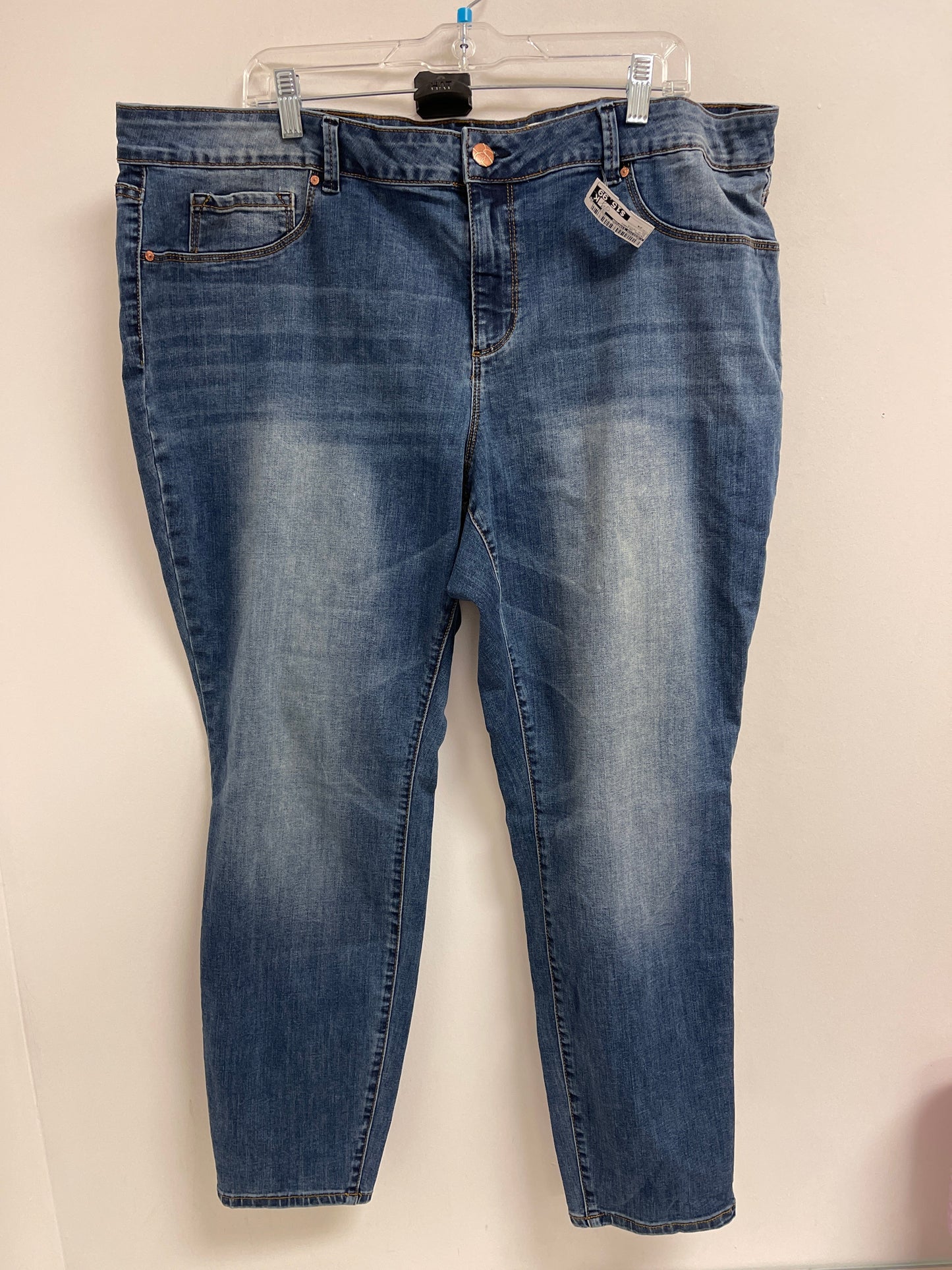 Jeans Skinny By Jessica Simpson In Blue Denim, Size: 24