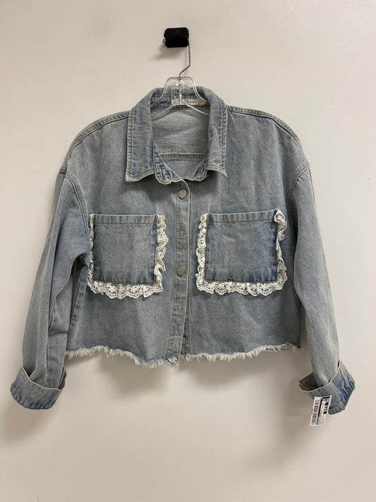 Jacket Denim By Ellison In Blue Denim, Size: S