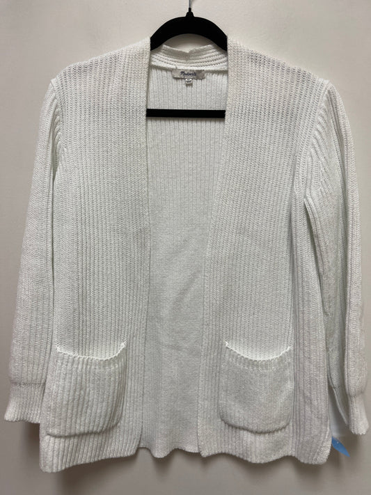 Sweater Cardigan By Madewell In White, Size: Xs