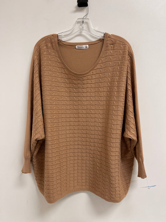 Sweater By 89th And Madison In Brown, Size: 3x