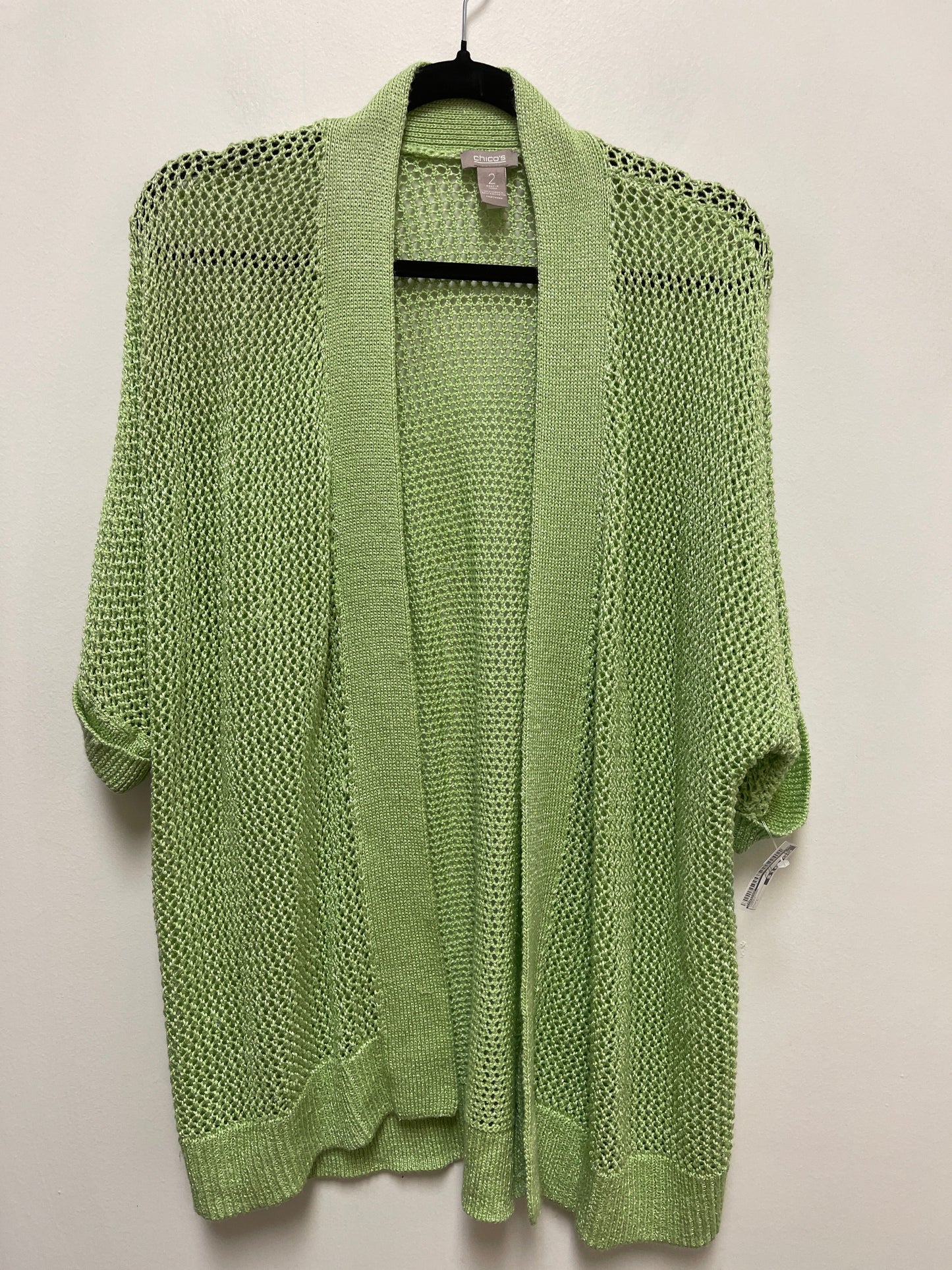 Cardigan By Chicos In Green, Size: L