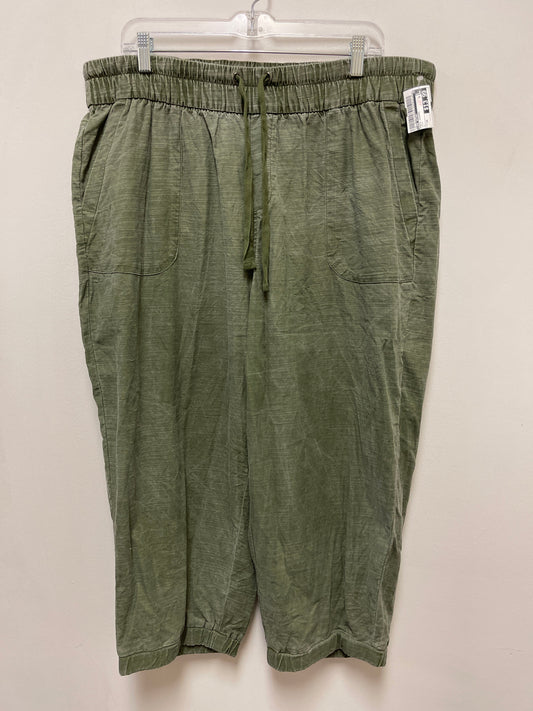 Pants Joggers By Lane Bryant In Green, Size: 2x