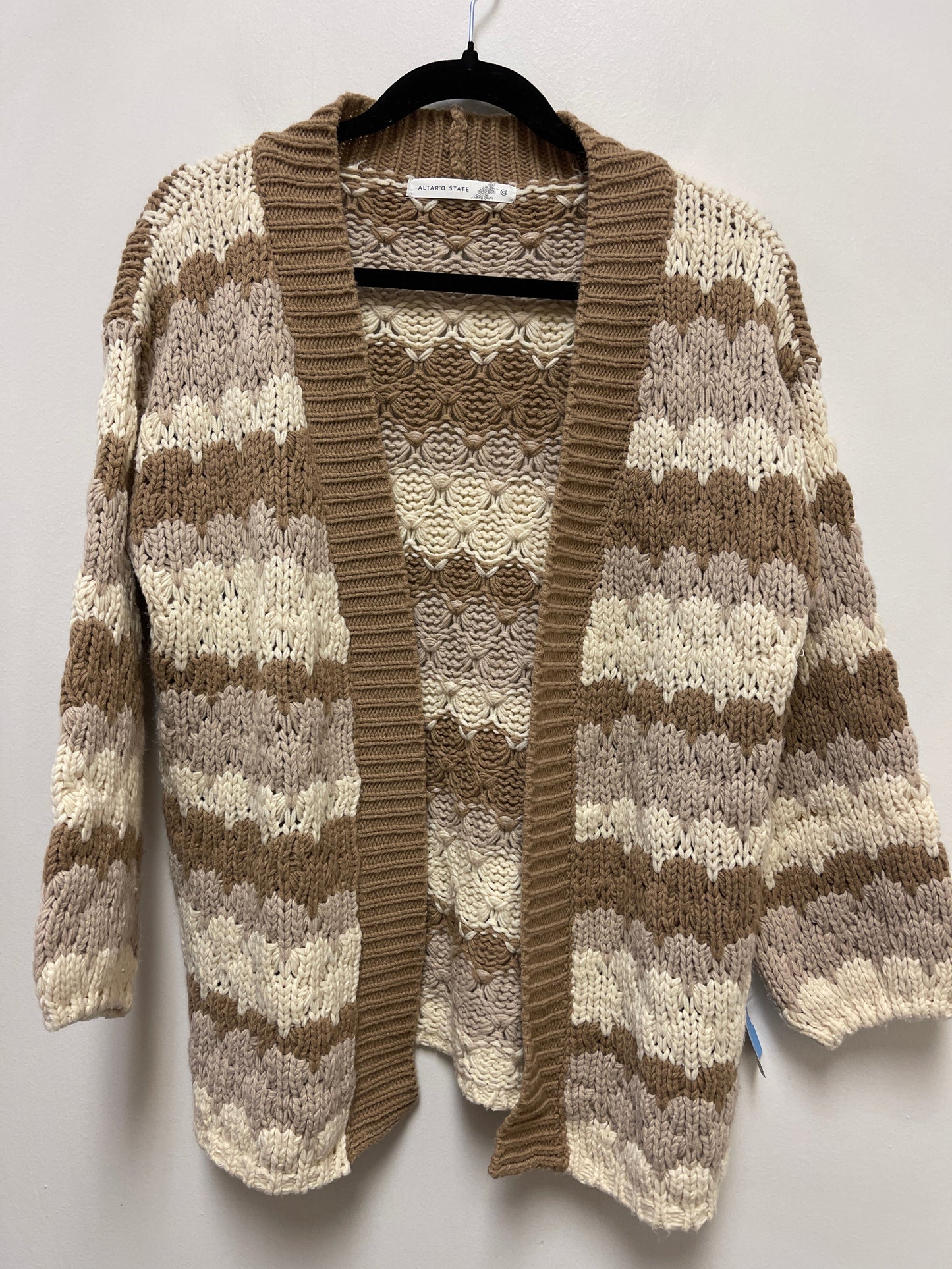 Sweater Cardigan By Altard State In Cream, Size: Xs