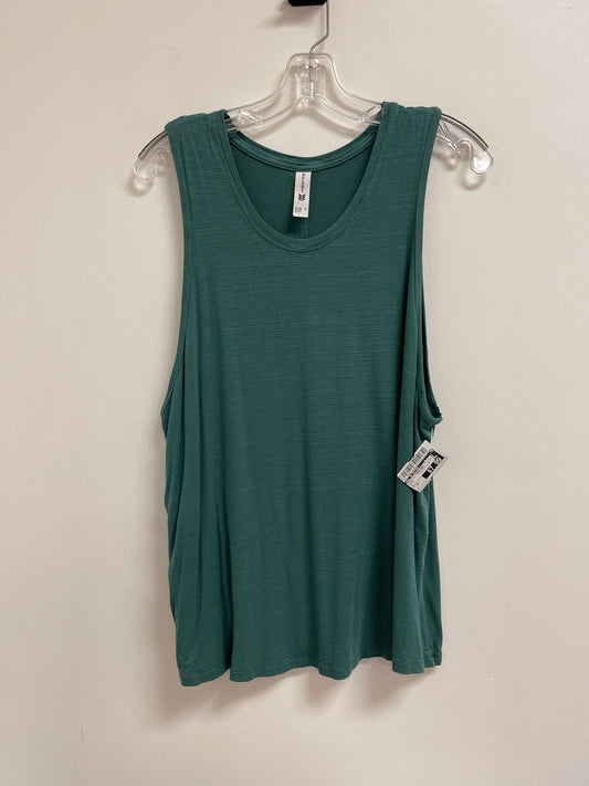 Athletic Tank Top By All In Motion In Green, Size: Xl