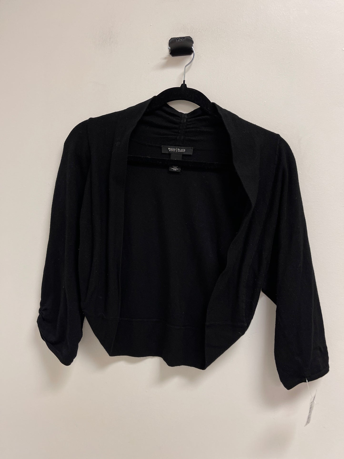 Sweater Cardigan By White House Black Market In Black, Size: L