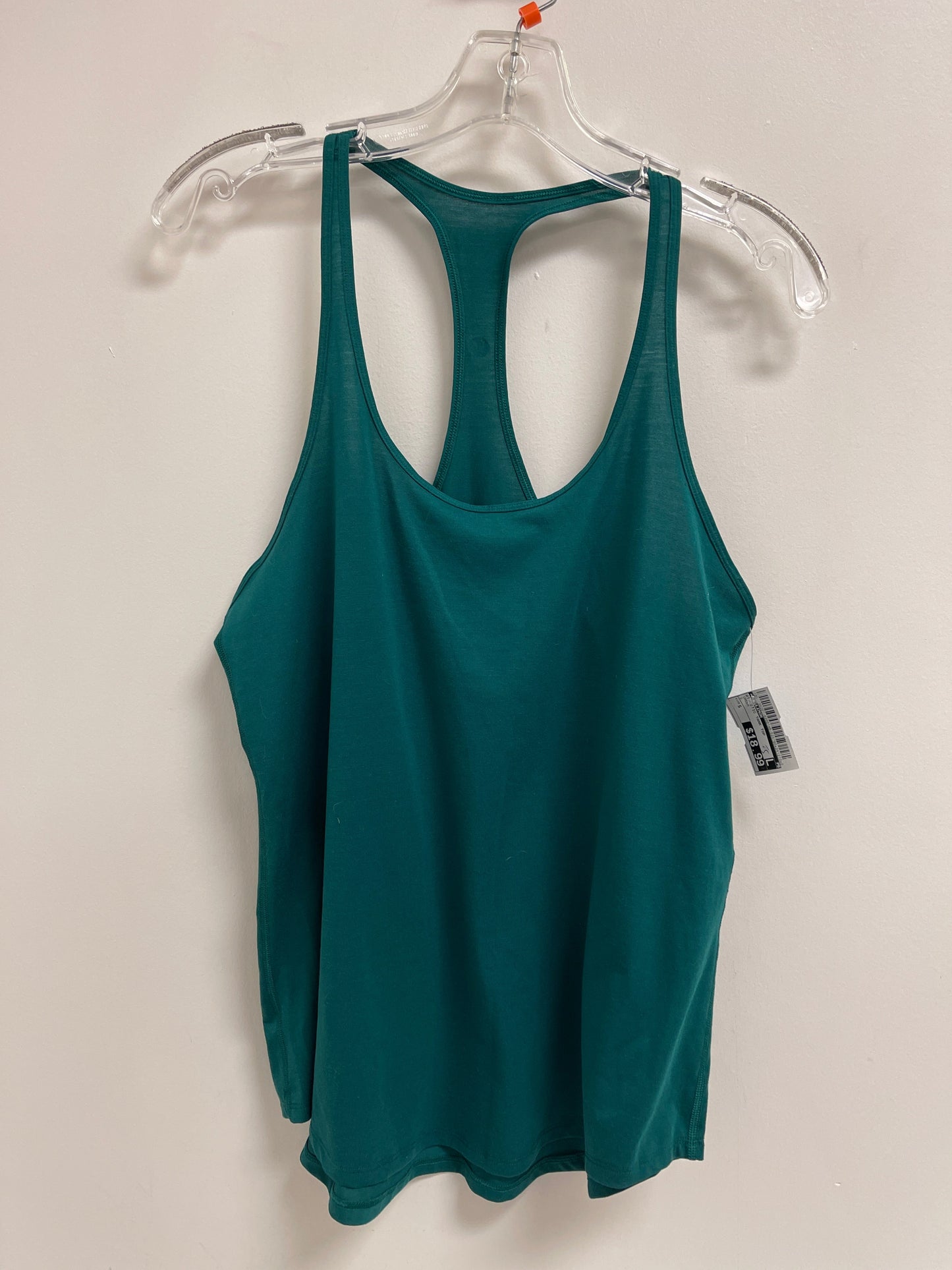 Athletic Tank Top By Lululemon In Green, Size: S