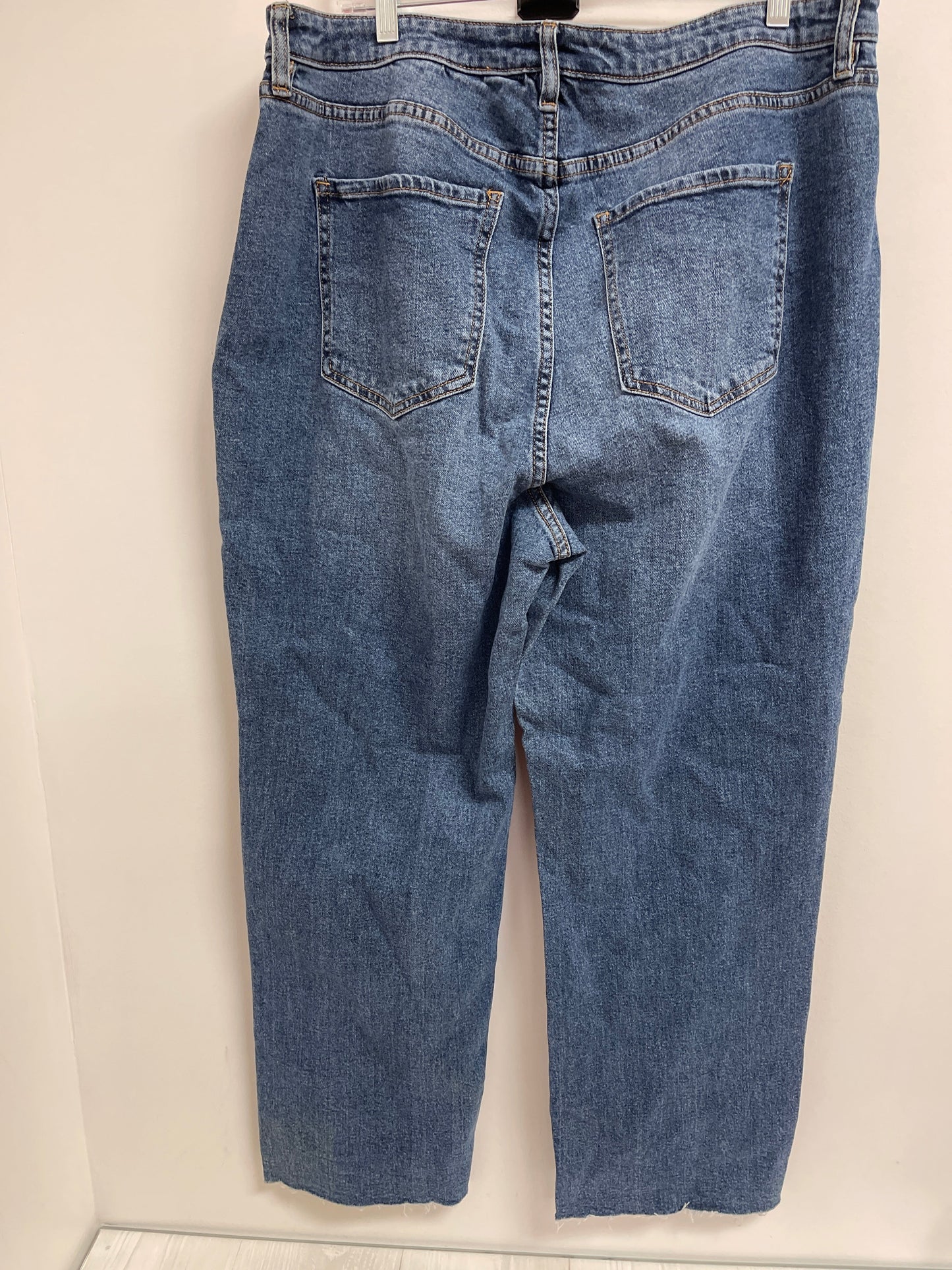 Jeans Straight By Clothes Mentor In Blue Denim, Size: 18