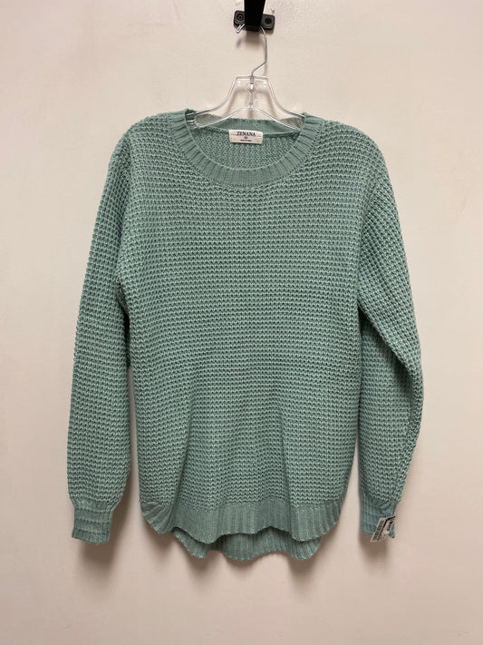 Sweater By Zenana Outfitters In Blue, Size: Xs