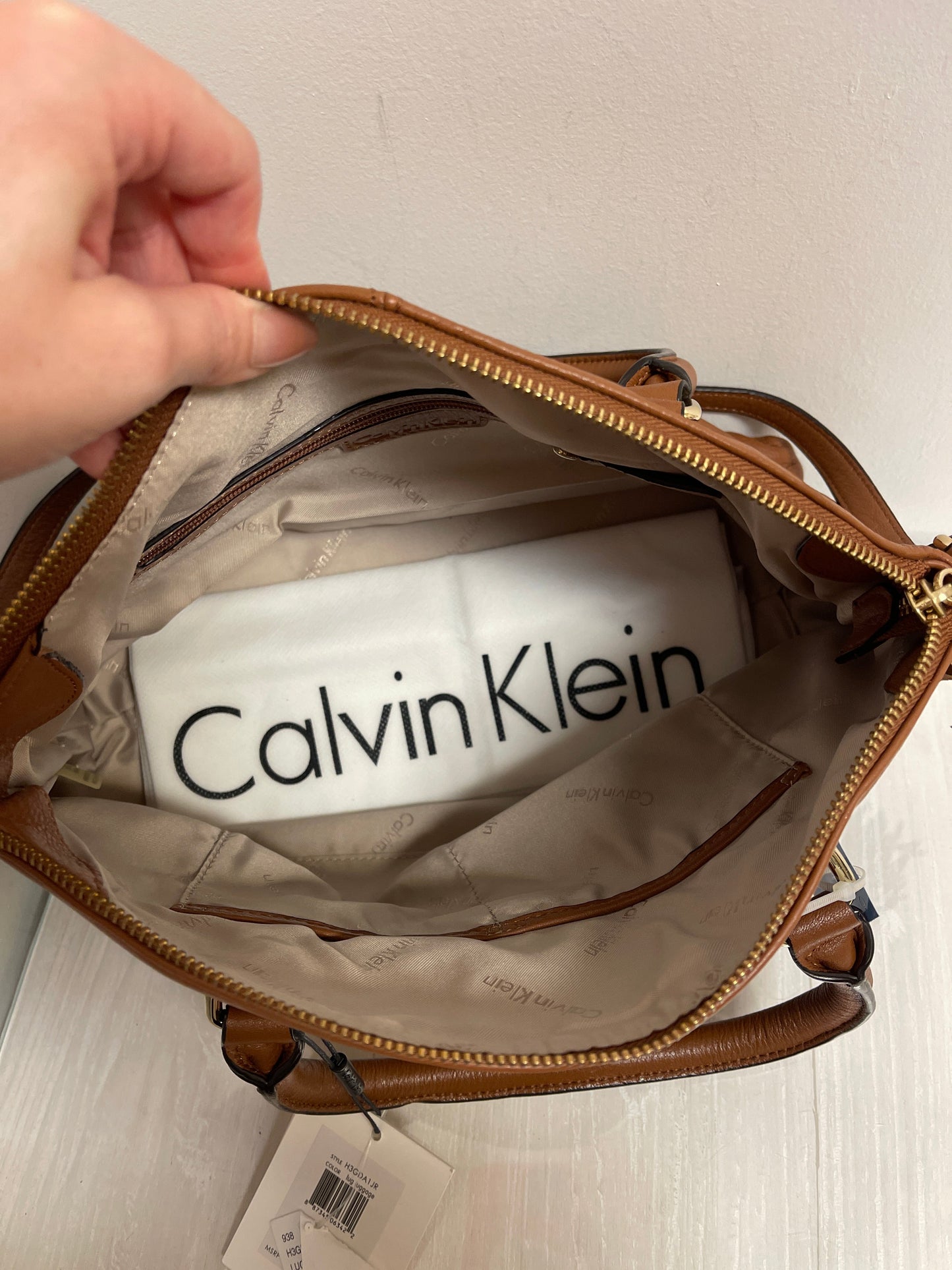 Handbag By Calvin Klein, Size: Medium