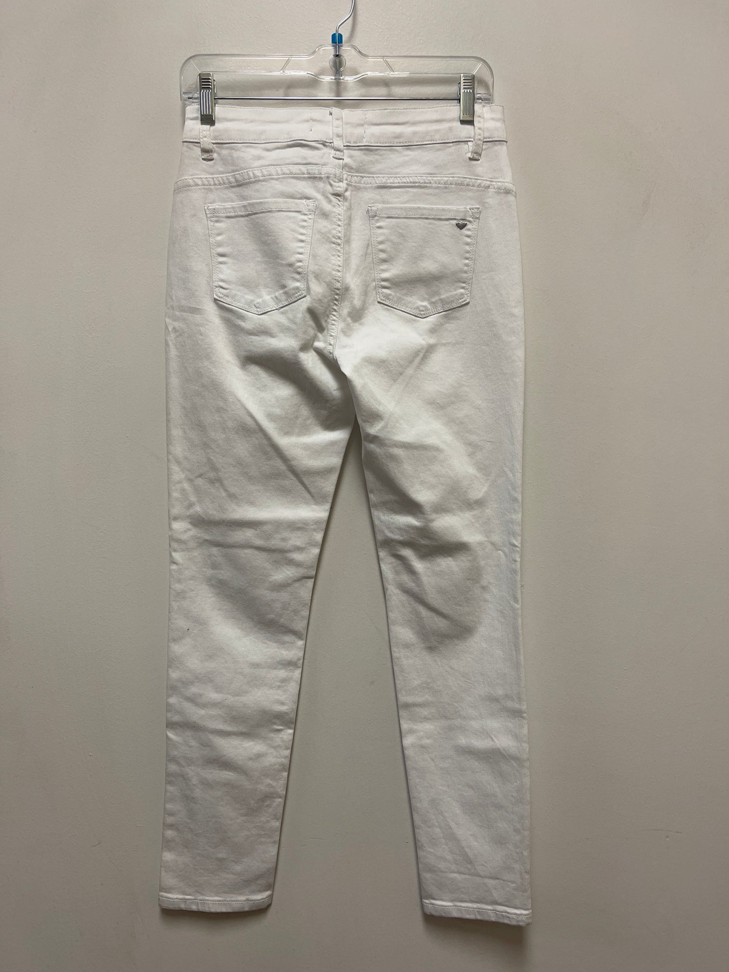 Jeans Skinny By Charlie B In White Denim, Size: 0