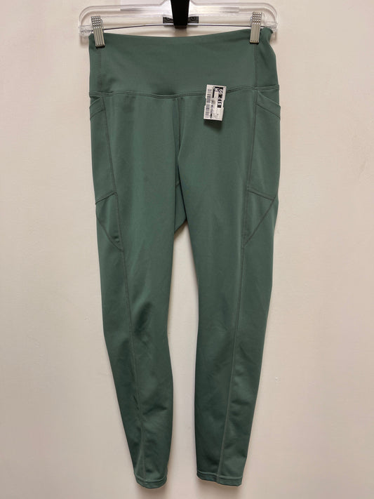 Athletic Leggings By Clothes Mentor In Green, Size: M