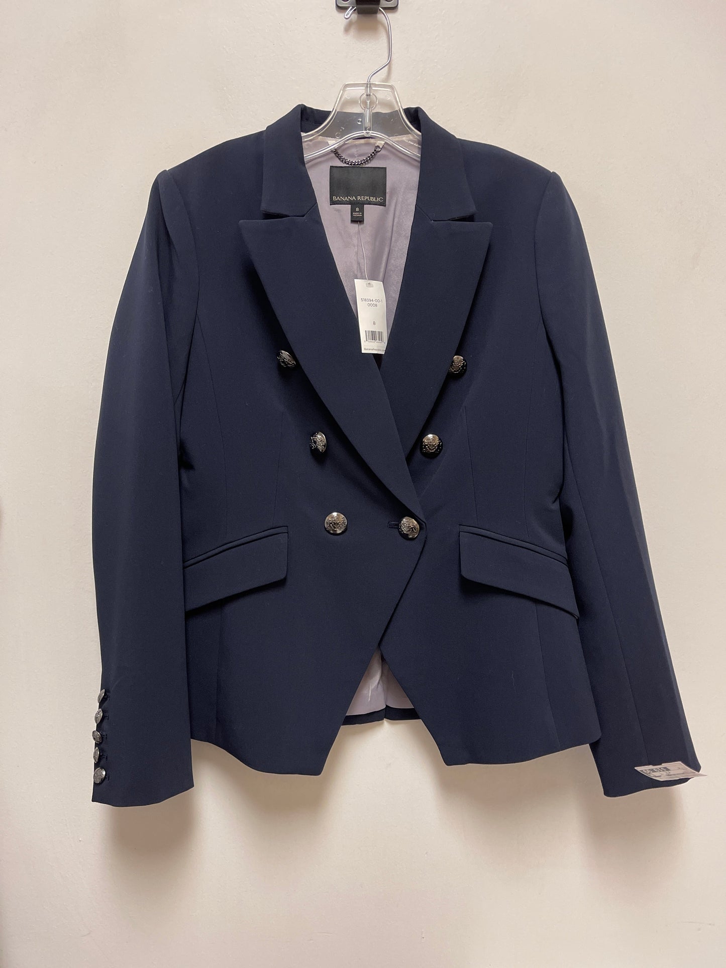 Blazer By Banana Republic In Navy, Size: M