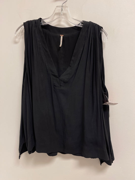 Top Sleeveless By Free People In Black, Size: M