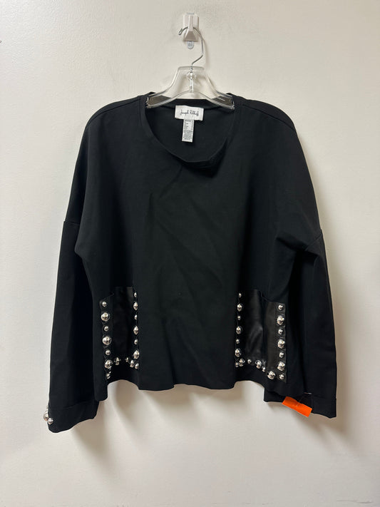 Top Long Sleeve By Joseph Ribkoff In Black, Size: M