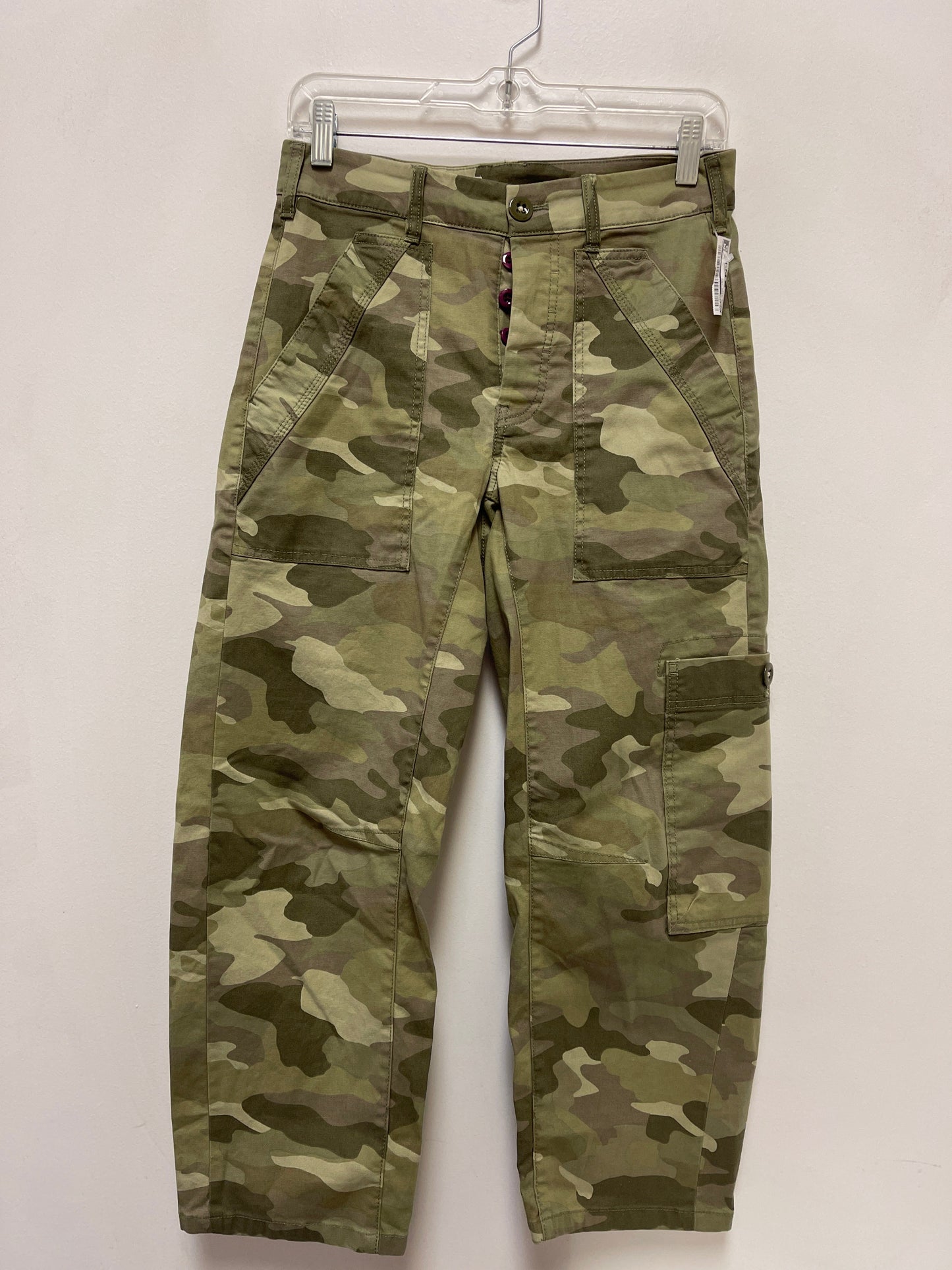 Pants Wide Leg By Pilcro In Camouflage Print, Size: 2