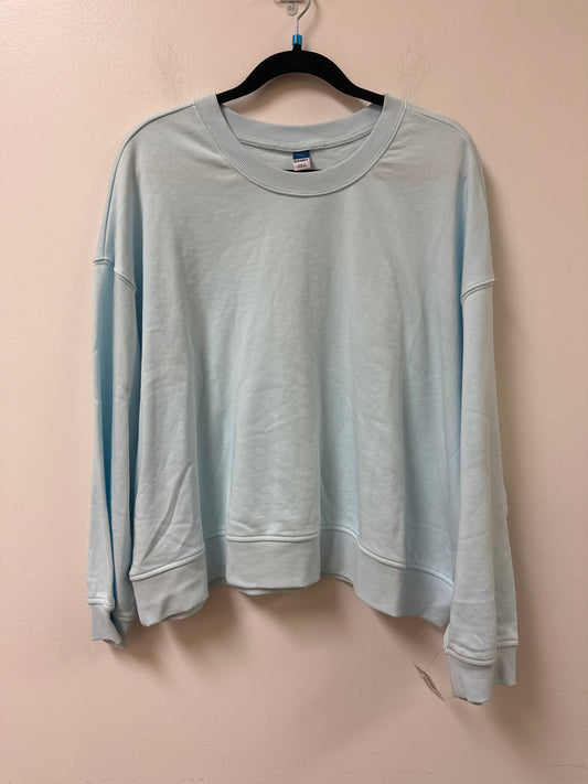 Sweatshirt Crewneck By Old Navy In Blue, Size: 2x