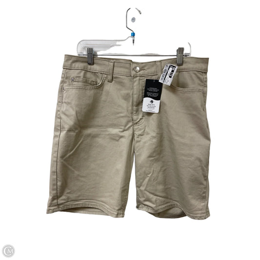 Shorts By Lee In Cream Denim, Size: 16