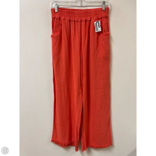 Pants Wide Leg By Umgee In Orange, Size: 4
