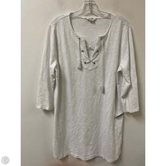 Dress Casual Short By Boden In White, Size: L