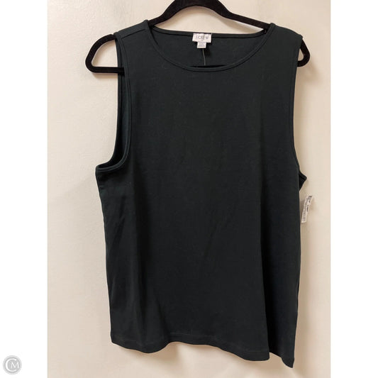 Tank Top By J. Crew In Black, Size: 1x