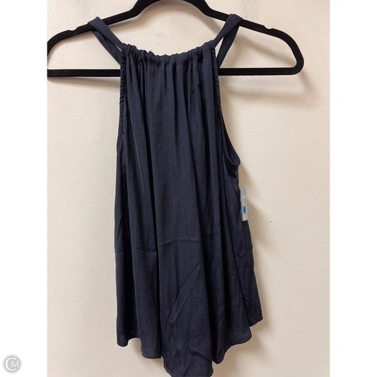 Top Sleeveless By Banana Republic In Navy, Size: S