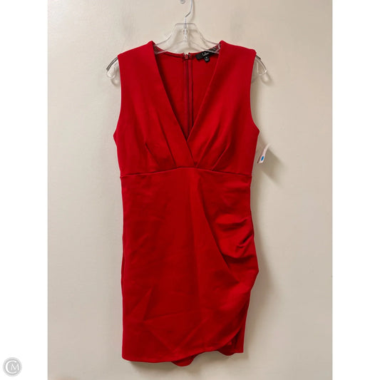 Dress Casual Short By Lulus In Red, Size: M