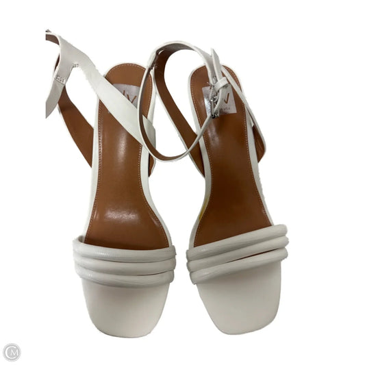 Sandals Heels Block By Dolce Vita In White, Size: 10