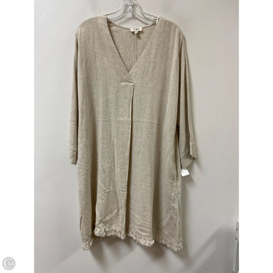 Dress Casual Short By Umgee In Cream, Size: M