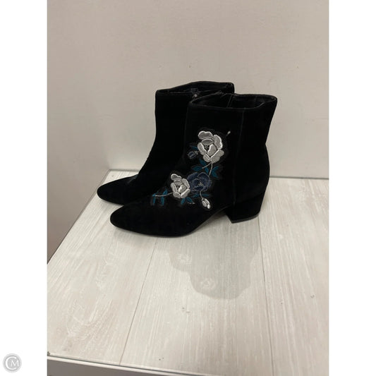 Boots Ankle Heels By Steve Madden In Black, Size: 10