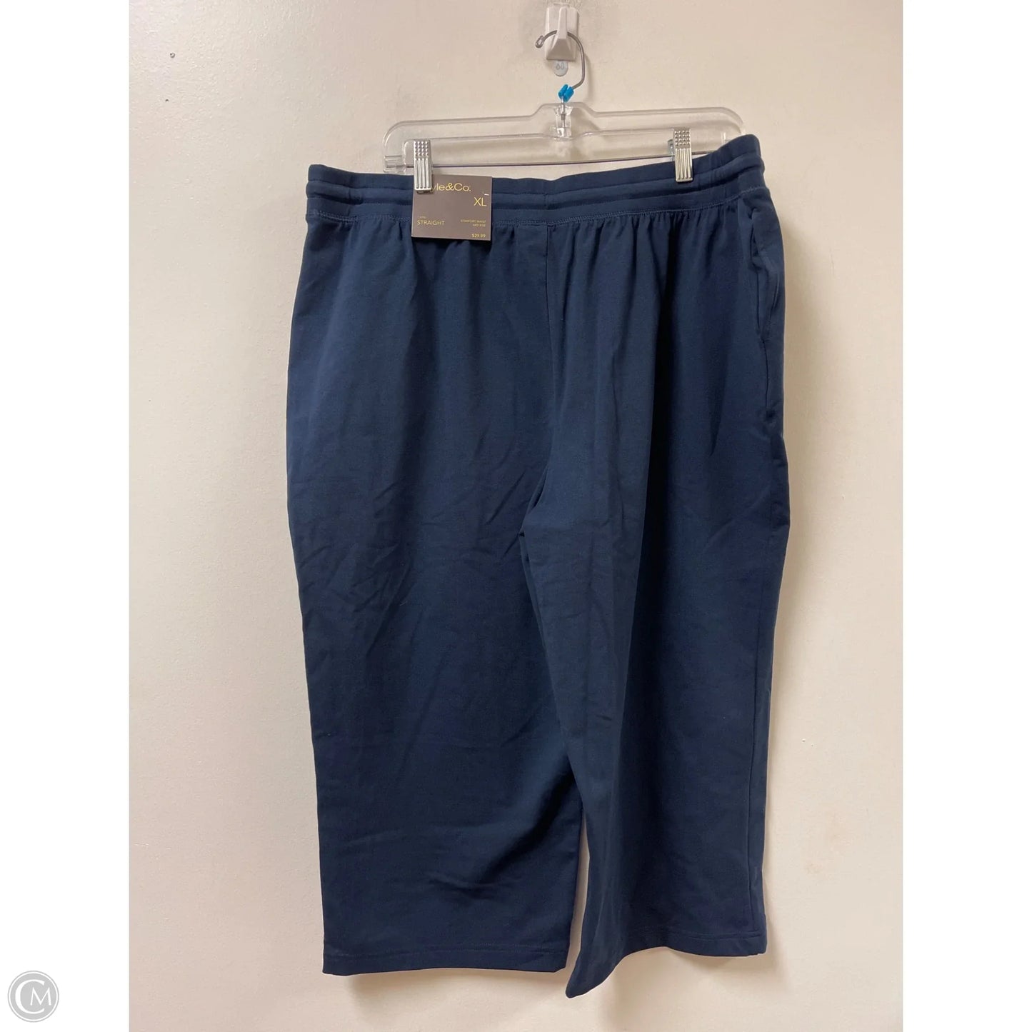Pants Lounge By Style And Company In Navy, Size: 16