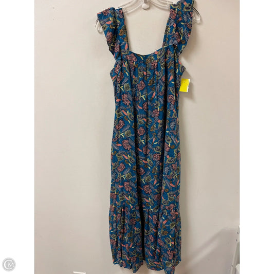 Dress Casual Maxi By Knox Rose In Blue, Size: Xs