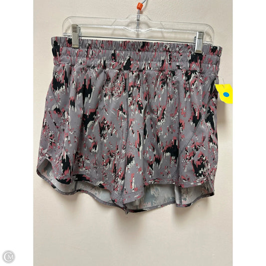 Athletic Shorts By Lululemon In Grey, Size: 12