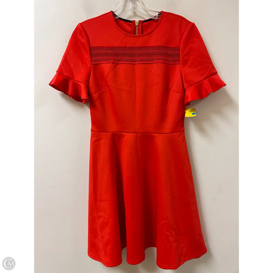 Dress Casual Short By Ted Baker In Red, Size: S