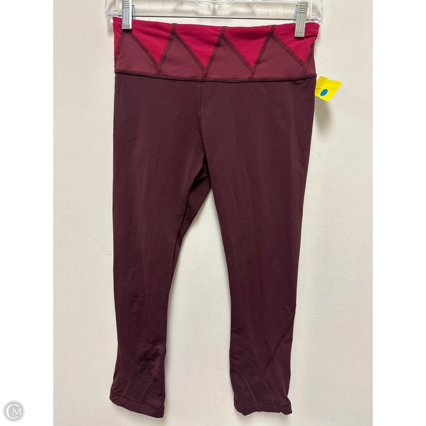 Athletic Leggings By Lululemon In Red, Size: 4