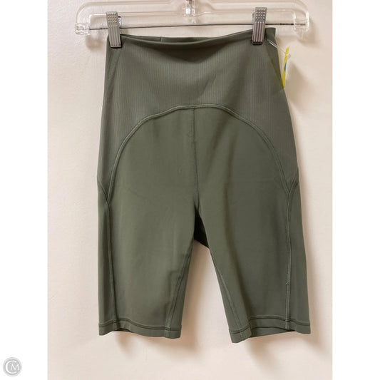 Athletic Shorts By Lululemon In Green, Size: 2