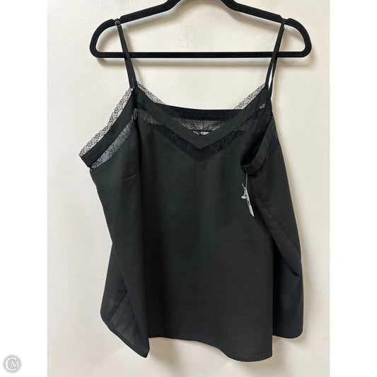 Top Sleeveless By Mittoshop In Black, Size: 2x