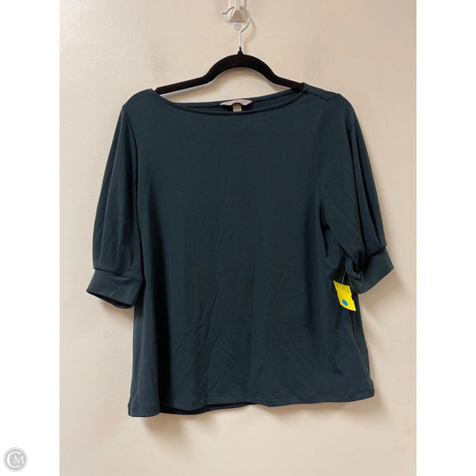 Top Short Sleeve By H&m In Grey, Size: M