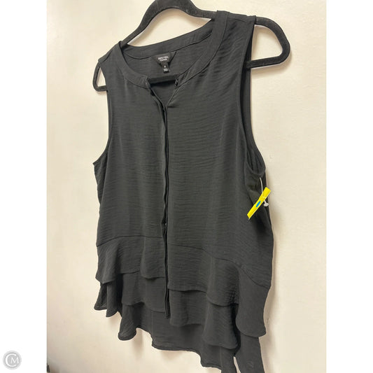 Blouse Sleeveless By Simply Vera In Black, Size: M