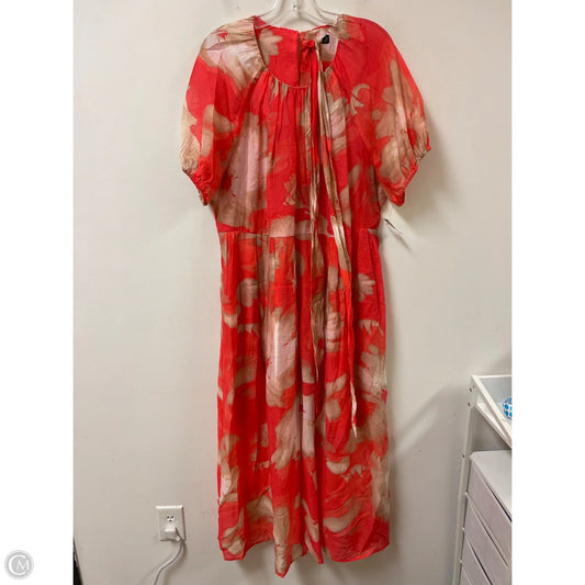 Dress Casual Maxi By Simply Vera In Red, Size: Xl