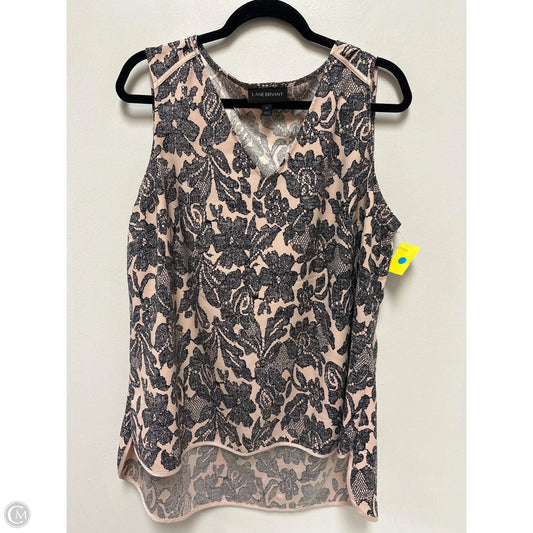 Top Long Sleeve By Alfani In Black & White, Size: Xl