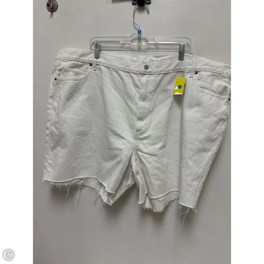 Shorts By Old Navy In White Denim, Size: 26