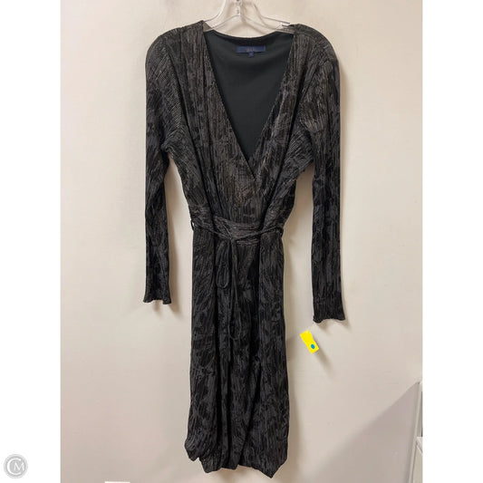 Dress Party Midi By Rachel Roy In Black & Silver, Size: Xl