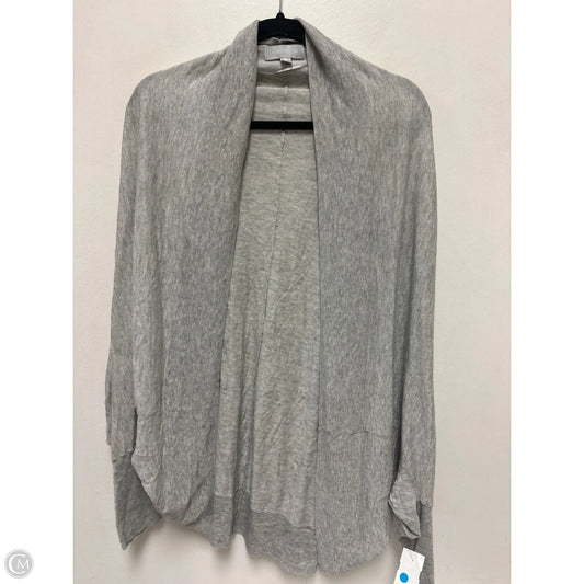 Sweater Cardigan By Nordstrom In Grey, Size: Osfm