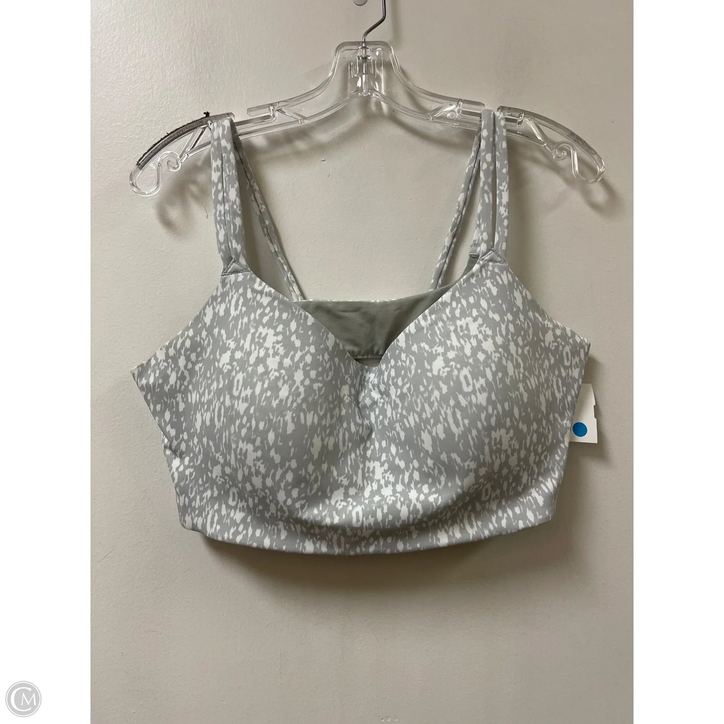 Athletic Bra By Avia In Grey, Size: 1x