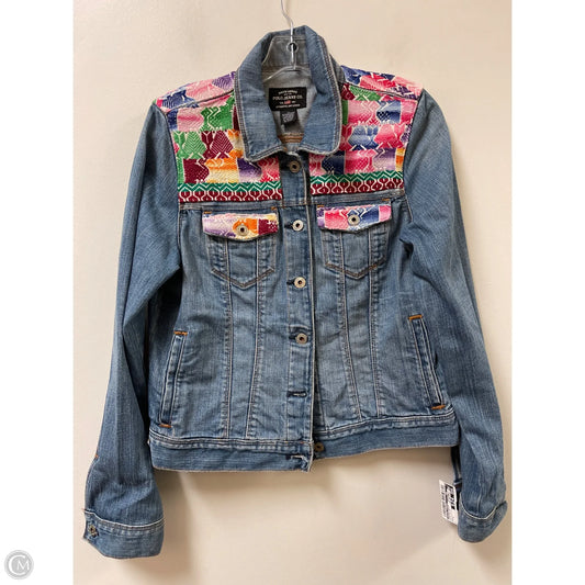 Jacket Denim By Ralph Lauren In Blue Denim, Size: L