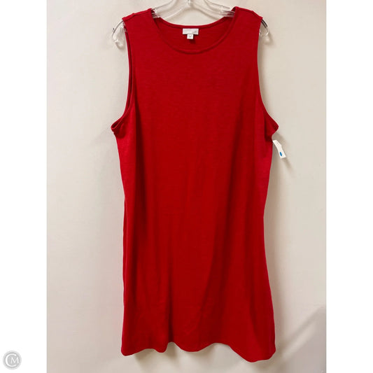 Dress Casual Short By J. Jill In Red, Size: Xl