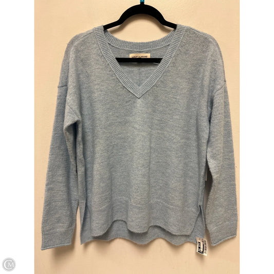 Sweater By Lucky Brand In Blue, Size: Xs