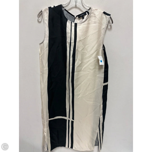 Dress Casual Short By Theory In Black & Cream, Size: Sp