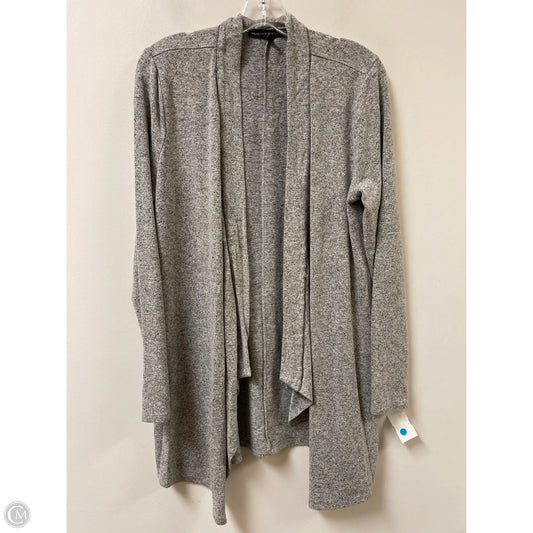 Sweater Cardigan By White House Black Market In Grey, Size: L
